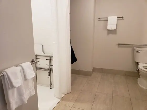 Süit, 1 Tek Kişilik Yatak, Engellilere Uygun (Comms Accessible. Roll-In Shower)