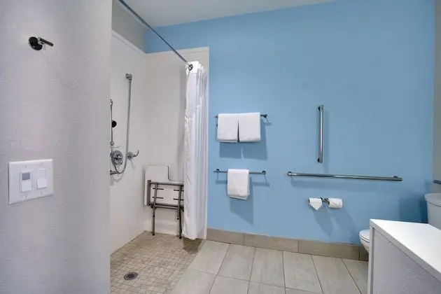 Oda, 1 En Büyük (King) Boy Yatak, Engellilere Uygun (Roll-In Shower)