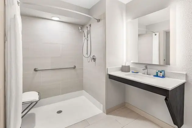 Standard Oda, 2 Büyük (Queen) Boy Yatak, Engellilere Uygun (Mobility, Roll-In Shower)