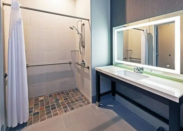 Standard Oda, 2 Büyük (Queen) Boy Yatak, Engellilere Uygun (Communication, Roll-In Shower)