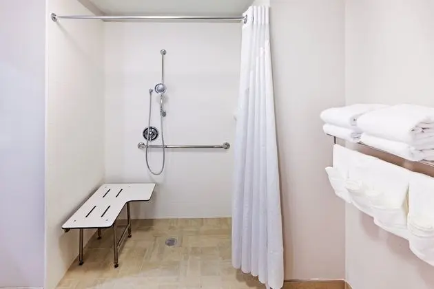 Oda, 1 En Büyük (King) Boy Yatak, Engellilere Uygun, Sigara İçilmez (Roll-In Shower)