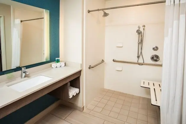 Standard Oda, 1 En Büyük (King) Boy Yatak, Engellilere Uygun (Roll-In Shower)
