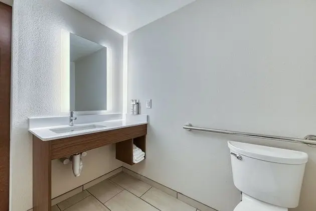 Oda, 1 En Büyük (King) Boy Yatak, Engellilere Uygun (Roll-In Shower)