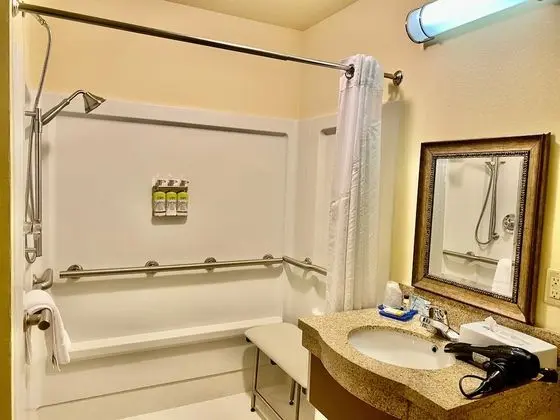 Standard Oda, 1 En Büyük (King) Boy Yatak, Engellilere Uygun (Comm & Mobil, Accessible Tub)