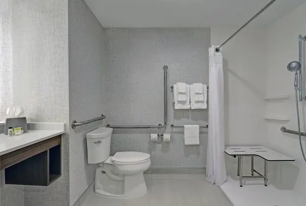 Standard Oda, 2 Büyük (Queen) Boy Yatak, Engellilere Uygun (Roll-In Shower)