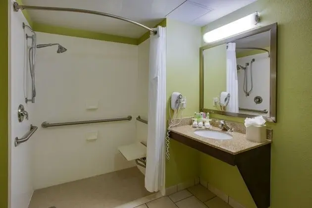 Oda, 1 En Büyük (King) Boy Yatak, Engellilere Uygun (Roll-In Shower)