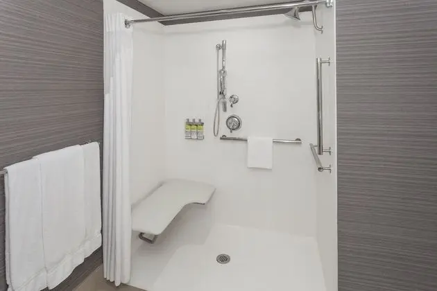 Standard Oda, 2 Büyük (Queen) Boy Yatak, Engellilere Uygun (Communication, Roll-In Shower)