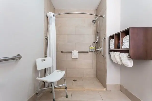 Standard Oda, 1 En Büyük (King) Boy Yatak, Engellilere Uygun (Mobility Roll-In Shower)