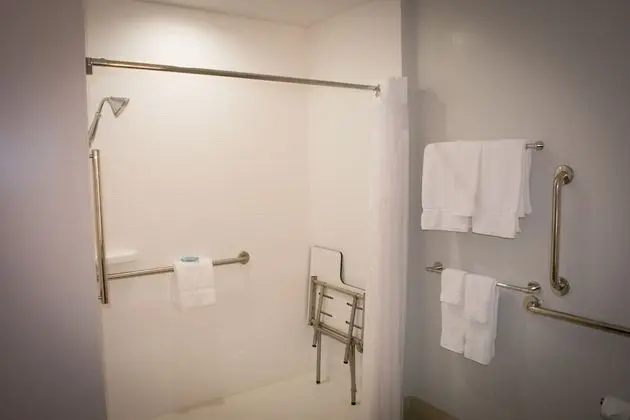 Oda, 2 Büyük (Queen) Boy Yatak, Engellilere Uygun (Mobility, Roll-In Shower)