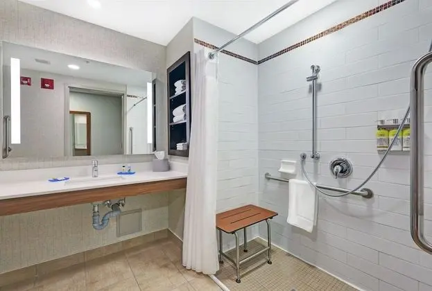 Standard Oda, 1 En Büyük (King) Boy Yatak, Engellilere Uygun (Mobility, Roll-In Shower)