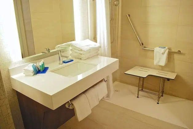Standard Oda, 1 Büyük (Queen) Boy Yatak, Engellilere Uygun (Roll-In Shower)