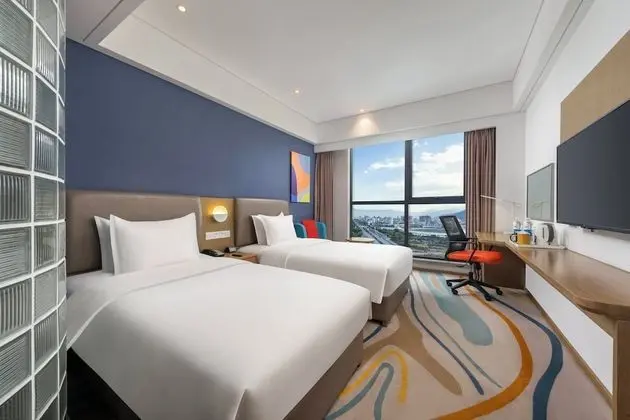 Standard Oda, 2 Tek Kişilik Yatak, Sigara İçilebilir, Manzaralı (High Floor Sunrise View)