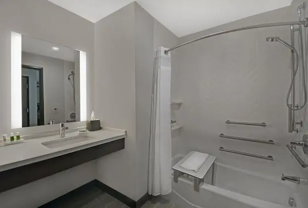 Standard Oda, 2 Büyük (Queen) Boy Yatak, Engellilere Uygun (Communication, Accessible Tub)