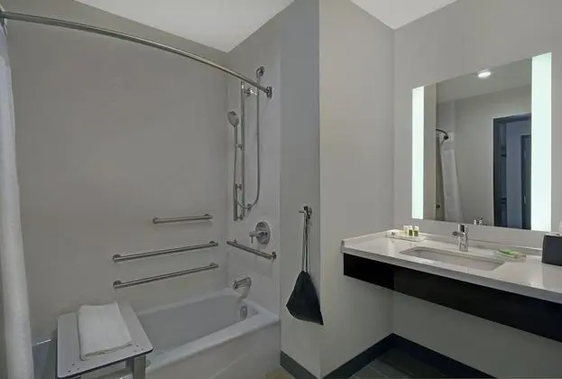 Standard Oda, 2 Büyük (Queen) Boy Yatak, Engellilere Uygun (Communication, Accessible Tub)