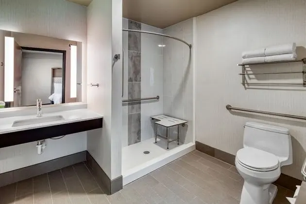 Standard Oda, 1 En Büyük (King) Boy Yatak, Engellilere Uygun (Roll-In Shower)