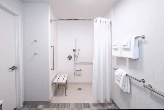 Standard Oda, 2 Büyük (Queen) Boy Yatak, Engellilere Uygun, Küçük Mutfak (Roll-In Shower)