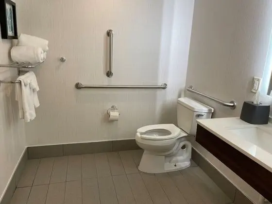 Standard Oda, 1 En Büyük (King) Boy Yatak, Engellilere Uygun (Roll-In Shower)