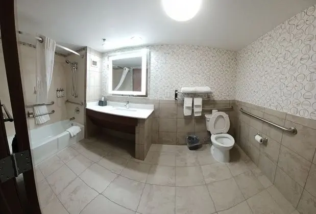 Süit, 1 En Büyük (King) Boy Yatak, Engellilere Uygun (Hearing, Accessible Tub)