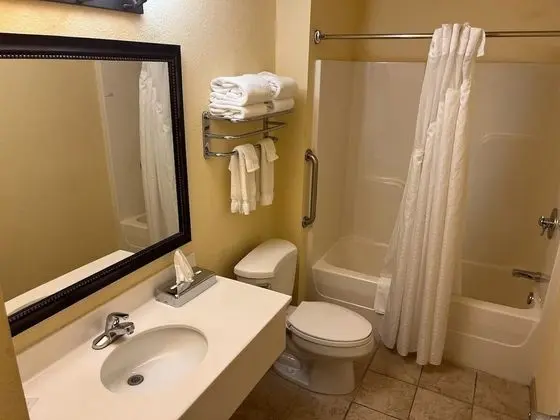 Oda, 2 Büyük (Queen) Boy Yatak, Engellilere Uygun, Sigara İçilmez (Bathtub w/ Grab Bars)