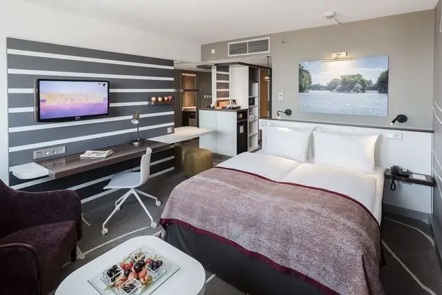 Premium Oda, 1 Büyük (Queen) Boy Yatak, Şehir Manzaralı