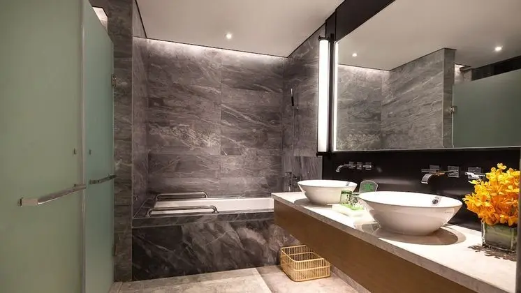 Süit, 1 Yatak Odası, Göl Manzaralı (Living Area)