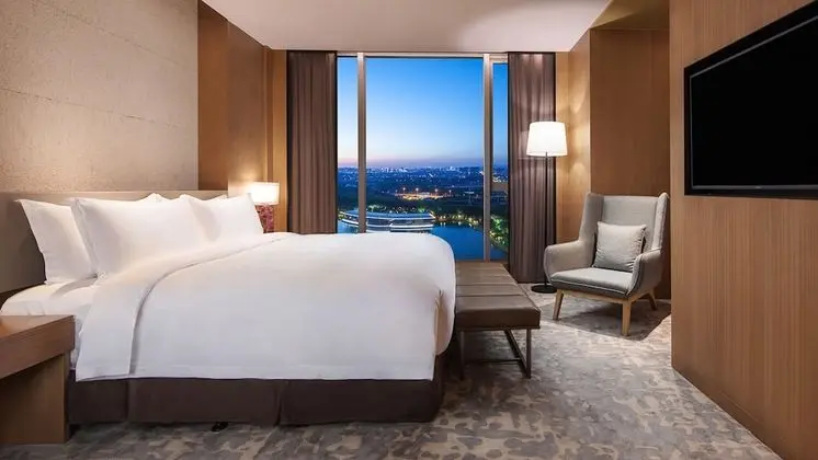 Süit, 1 Yatak Odası, Göl Manzaralı (Living Area)