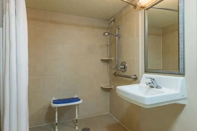 Standard Oda, 2 Büyük (Queen) Boy Yatak, Engellilere Uygun (Roll-In Shower)