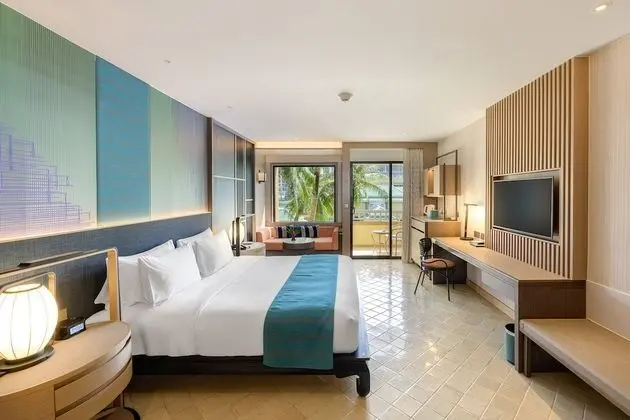 Premium Oda, 1 En Büyük (King) Boy Yatak, Balkon, Havuz Manzaralı