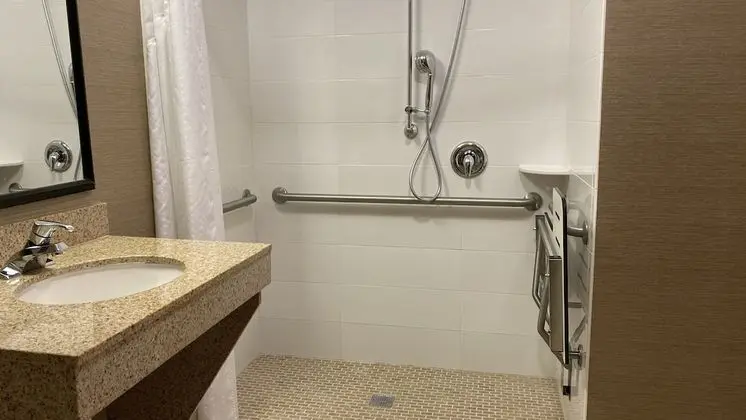 Standard Oda, 2 Büyük (Queen) Boy Yatak, Engellilere Uygun (Mobility Roll-In Shower)