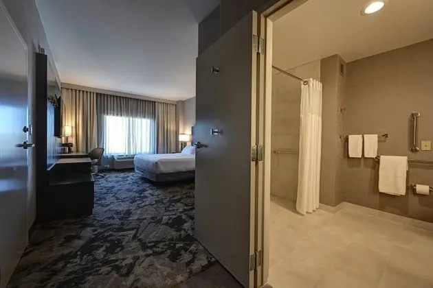 Oda, 1 En Büyük (King) Boy Yatak, Engellilere Uygun (Roll-In Shower)