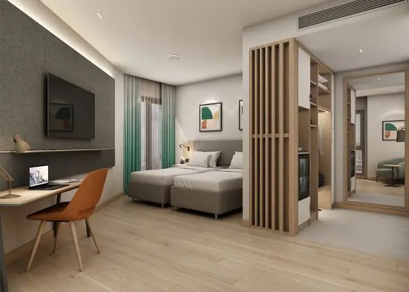 Standart İki Ayrı Yataklı Kara Manzaralı Oda
