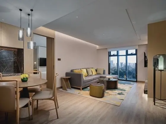 Süit, 1 Yatak Odası, Bahçe Manzaralı (Living and Dining Area)