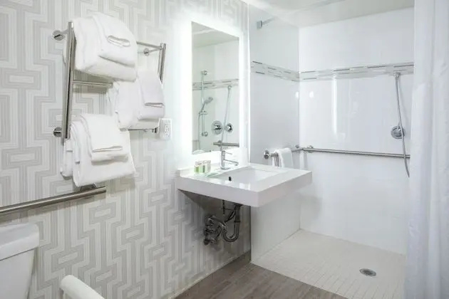 Standard Oda, 1 En Büyük (King) Boy Yatak, Engellilere Uygun (Mobility, Roll-In Shower)