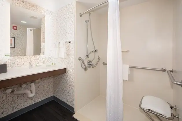 Standard Oda, 2 Büyük (Queen) Boy Yatak, Engellilere Uygun (Communication, Roll-In Shower)