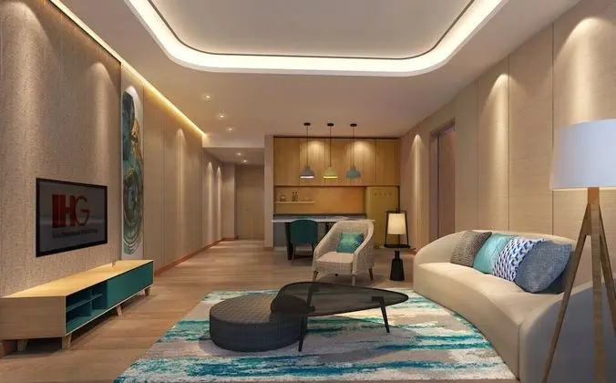 Oda, 1 Yatak Odası, Sigara İçilmez (Living Area)