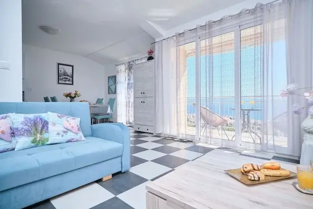Deluxe Apart Daire, 1 Yatak Odası, Balkon, Deniz Manzaralı