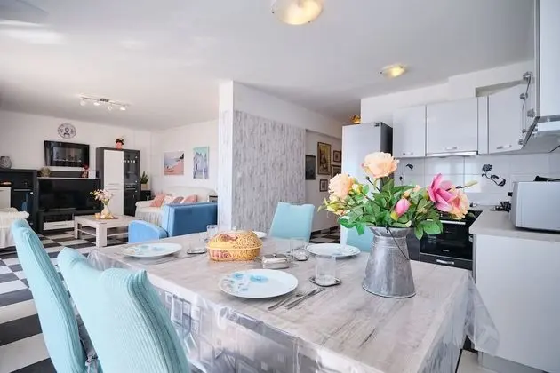 Deluxe Apart Daire, 1 Yatak Odası, Balkon, Deniz Manzaralı