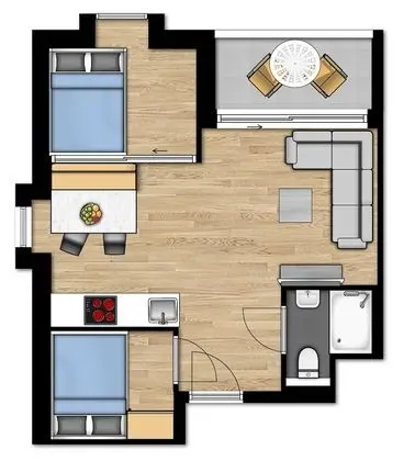Comfort Suite - 4p | 2 Bedrooms