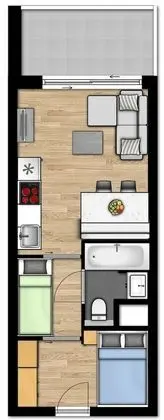 Cosy Suite - 5p | 2 Sleeping corners