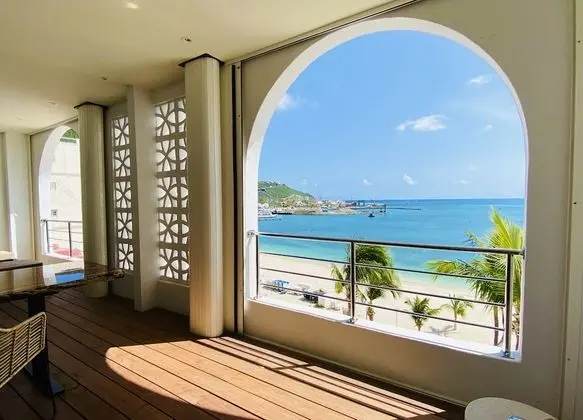 Deluxe Oda, Balkon, Plaj Manzaralı