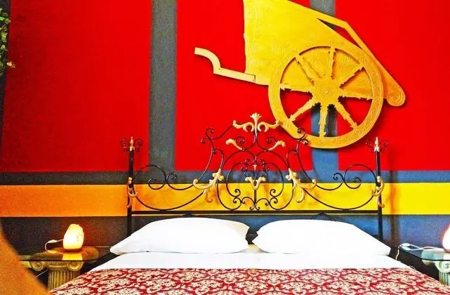 Deluxe Tek Büyük Yataklı Oda, Balkon (external private bathroom, SPARTACUS)