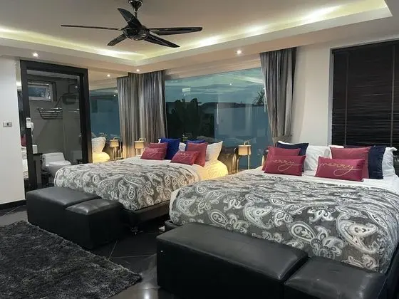 Grand Villa, Birden Çok Yatak Odası, Sauna, Havuz Manzaralı