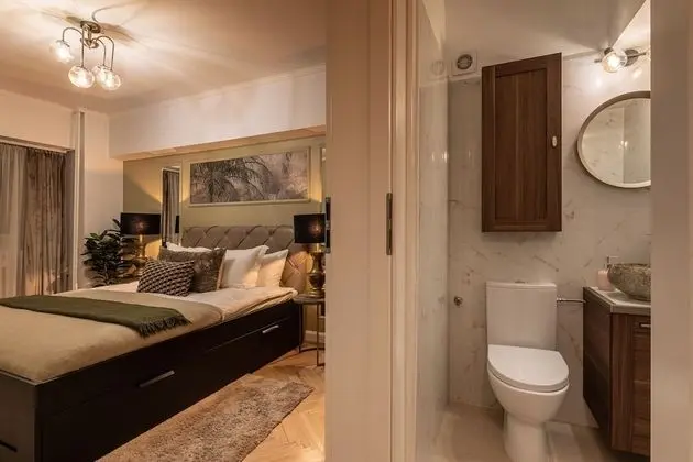Deluxe Apart Daire, 2 Yatak Odası, Özel Banyo, Şehir Manzaralı