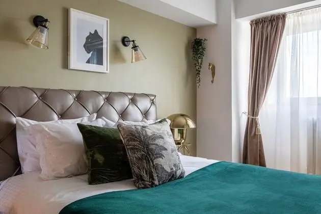 Deluxe Apart Daire, 2 Yatak Odası, Özel Banyo, Şehir Manzaralı