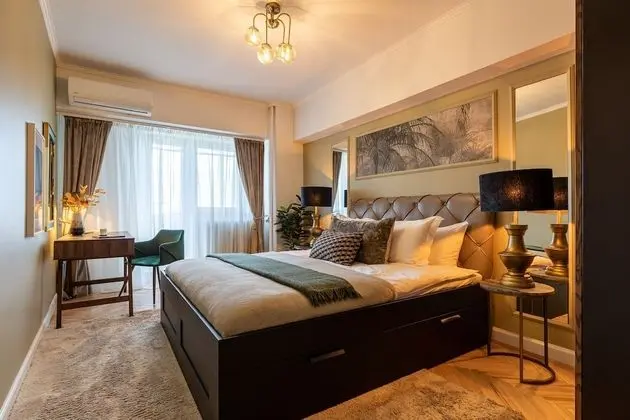 Deluxe Apart Daire, 2 Yatak Odası, Özel Banyo, Şehir Manzaralı