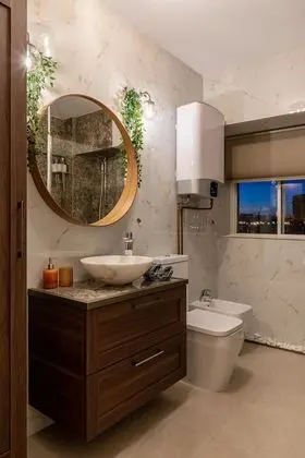 Deluxe Apart Daire, 2 Yatak Odası, Özel Banyo, Şehir Manzaralı