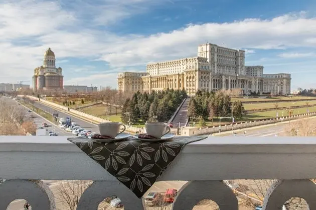 Deluxe Apart Daire, 2 Yatak Odası, Özel Banyo, Şehir Manzaralı