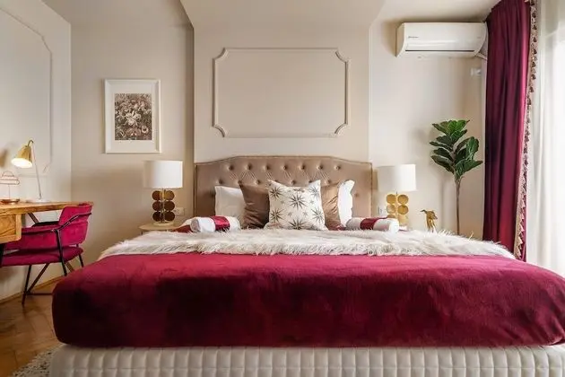 Deluxe Apart Daire, 2 Yatak Odası, Balkon, Şehir Manzaralı