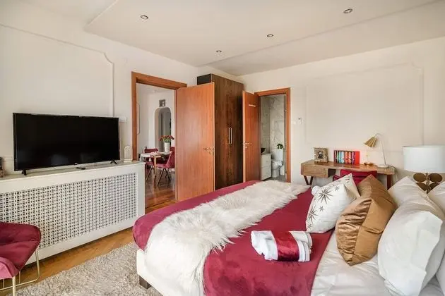 Deluxe Apart Daire, 2 Yatak Odası, Balkon, Şehir Manzaralı