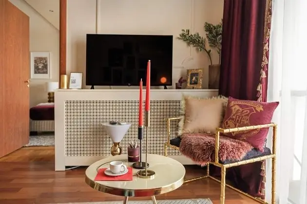 Deluxe Apart Daire, 2 Yatak Odası, Balkon, Şehir Manzaralı